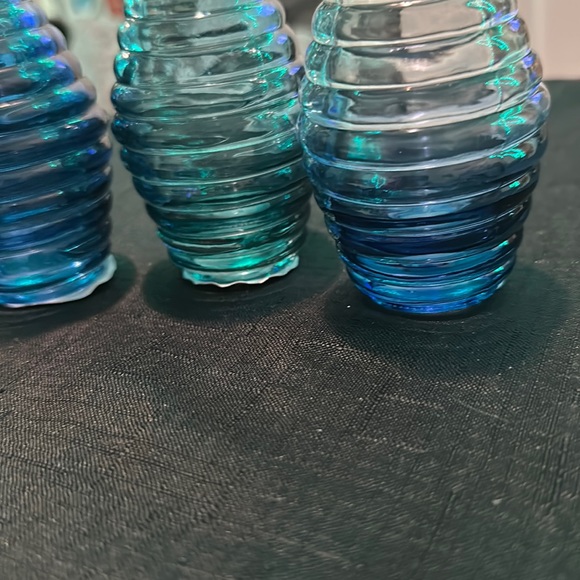 Elemental Sea Glass Mini Vases (Set of 3) - Picture 4 of 9